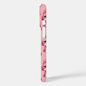 Roze Moppige Honden Case-Mate iPhone Case (Achterkant / Links)