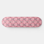 Roze Moppige Honden Persoonlijk Skateboard (Horizontaal)