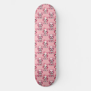 Roze Moppige Honden Persoonlijk Skateboard