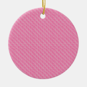 Roze Mosaic Pattern Baby Keramisch Ornament