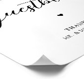 Roze mosterdblauwe hydrangeas, gelieve het guestbo poster (Hoek)