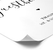 Roze mosterdblauwe hydrangeas, gelieve het guestbo poster (Hoek)