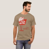 Roze Motel Fairy T-shirt - Cherokee, NC Retro 50s (Voorkant volledig)