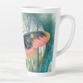 Roze Moth Bos Night Latte Mok