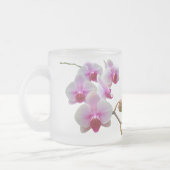 Roze moth Orchids - Phalaenopsis Matglas Koffiemok (Links)