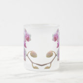 Roze moth Orchids - Phalaenopsis Matglas Koffiemok (Center)