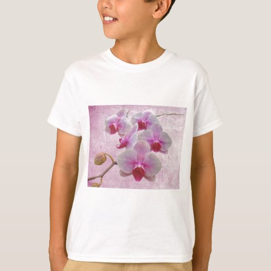 Roze moth Orchids - Phalaenopsis T-shirt (Voorkant)