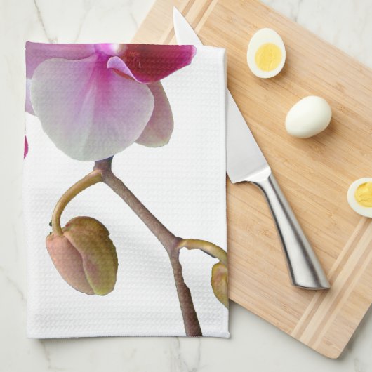 Roze moth Orchids - Phalaenopsis Theedoek (Quarter Fold)