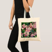 Roze mothorchideeën tote bag (Voorkant (product))
