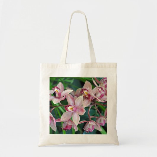 Roze mothorchideeën tote bag (Voorkant)