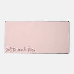 Roze Motivatie Computer Bureaumat