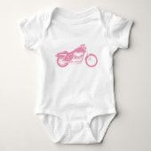 Roze Motorfiets Romper (Voorkant)