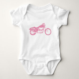 Roze Motorfiets Romper