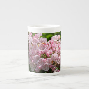 Roze Mountain Laurel Bone China Mok