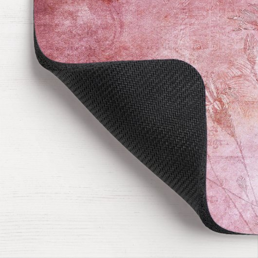 Roze  Mousepad Muismat (Hoek)