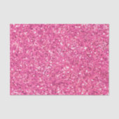 Roze mousserend glitterpatroon tissuepapier (Voorkant)