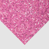Roze mousserend glitterpatroon tissuepapier (Detail)