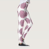 Roze mousserende ventilator leggings (Rechts)