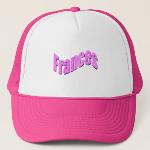Roze Mozaïek Frances Naam, Truckers Pet