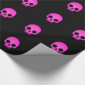 Roze mozaïekhuid cadeaupapier (Hoek)