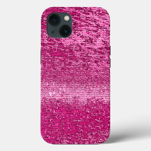 Roze mozaïekpatroon Hoesje-Mate iPhone case (Achterkant)