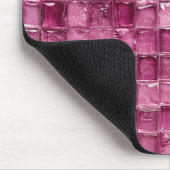 Roze mozaïekpatroon muismat (Hoek)