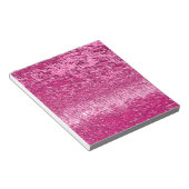 Roze mozaïekpatroon notitieblok (Schuin)