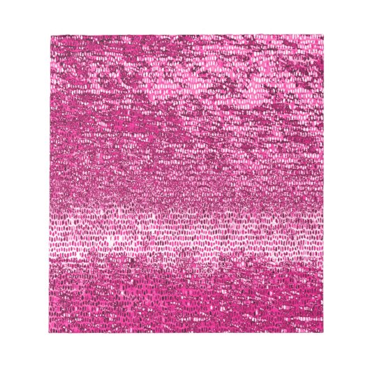 Roze mozaïekpatroon notitieblok (Voorkant)