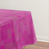 Roze mozaïekpixels tafelkleed (Voorbeeld)