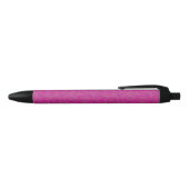 Roze mozaïekpixels zwarte inkt pen (Bovenkant)