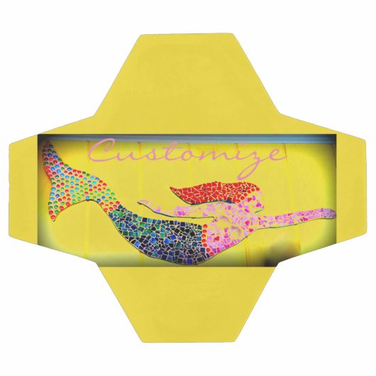 roze mozaïekzeemeermin voetbal (Enkel)