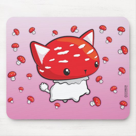 Roze MS Mousepad Muismat (Voorkant)