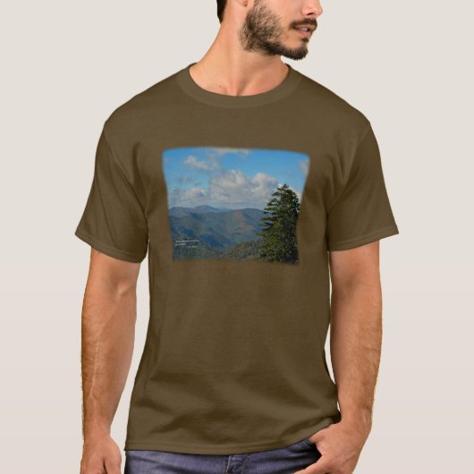 Roze mtns: Mtns belt John Muir. T-shirt (Voorkant)