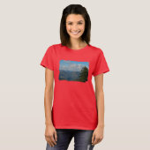 Roze mtns: Mtns belt John Muir. T-shirt (Voorkant volledig)