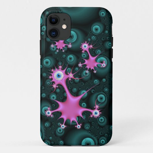 Roze Mu iPhone 5 Hoesje (Achterkant)