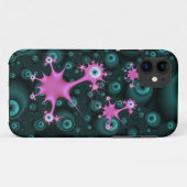 Roze Mu iPhone 5 Hoesje (Achterkant (horizontaal))