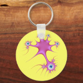 Roze Mu Sleutelhanger (Voorkant)