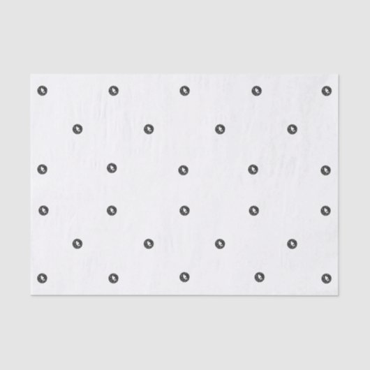 Roze MUA tissuepapier (Voorkant)