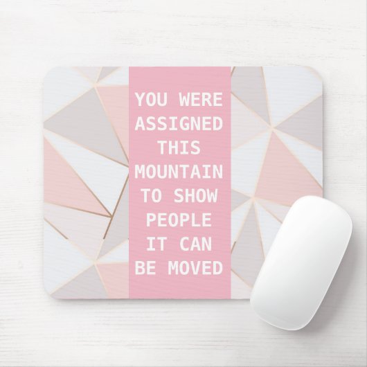 Roze Muismat (Met muis)