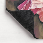 Roze Muismat met blauw opgeruimde kunst (Hoek)