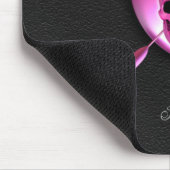 Roze Muismat van het hart en de schedel (Hoek)