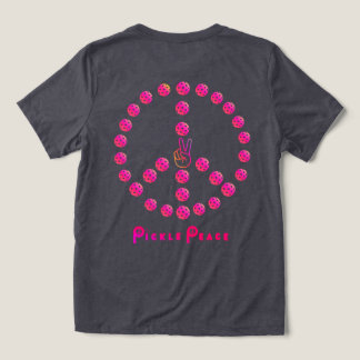 Roze Multi Ball Peace Sign Tri-Blend Shirt