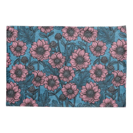 Roze Mums Kussensloop (Achterkant)