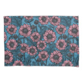 Roze Mums Kussensloop (Voorkant)