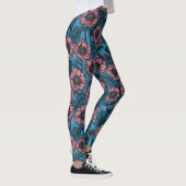 Roze Mums Leggings (Rechts)