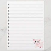 Roze munt letterhead (Voorkant)