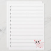 Roze munt letterhead (Voorkant / Achterkant)