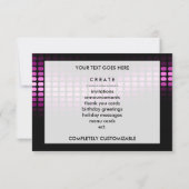 roze musicmeterz kaart (Achterkant)