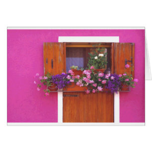 Roze muur in Burano
