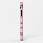 Roze muziek- en theatermaskers Case-Mate iPhone case (Achterkant/rechts)